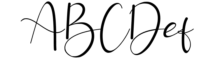Allitta Calligraphy  Free Fonts Download