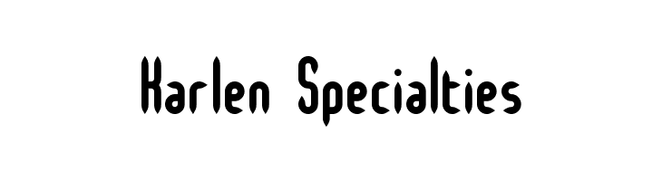 Slender Mini BRK  Free Fonts Download