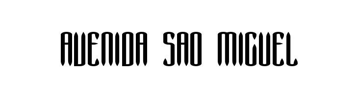 Slender Wide BRK  Free Fonts Download