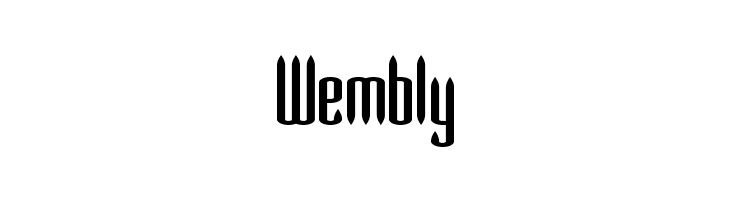 Slender Wide BRK  Free Fonts Download