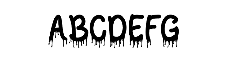 Scary Blood - Pesonal Use  Free Fonts Download