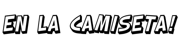 SF Slapstick Comic Shaded Oblique  Free Fonts Download