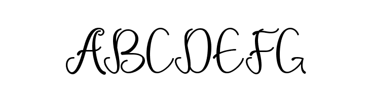 Aneliya - Personal Use  Free Fonts Download