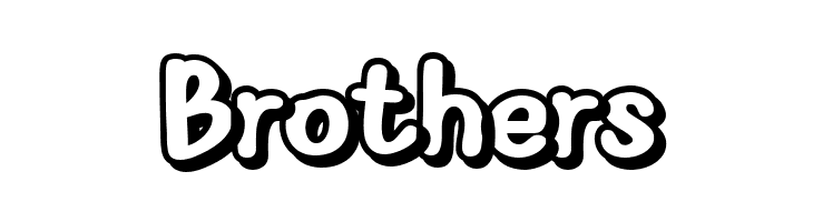 Nabana Shadow Bold  Free Fonts Download