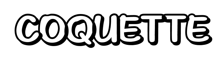 Nabana Shadow Bold  Free Fonts Download