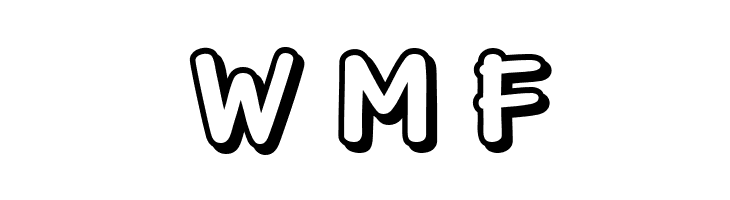 Nabana Shadow Bold  Free Fonts Download