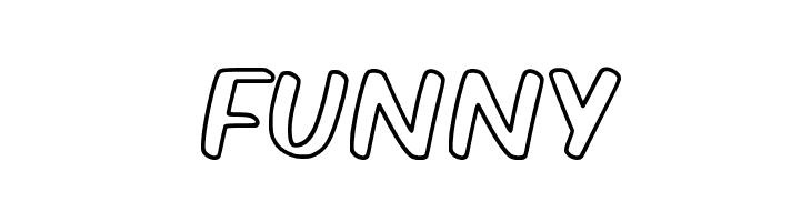 Comickes Outline  Free Fonts Download