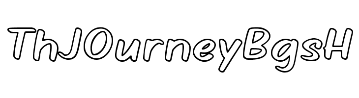 Comickes Outline  Free Fonts Download