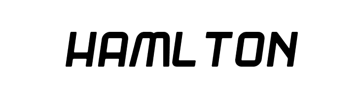 HAMLTON Blackjack  Rollin Font
