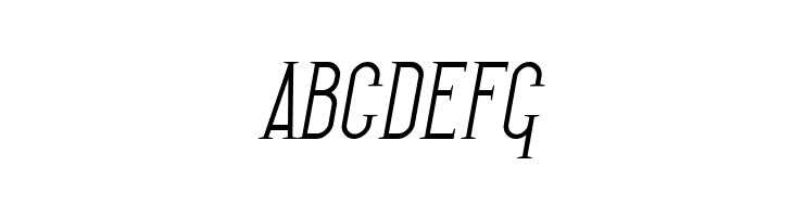 SF Gothican Oblique  Free Fonts Download