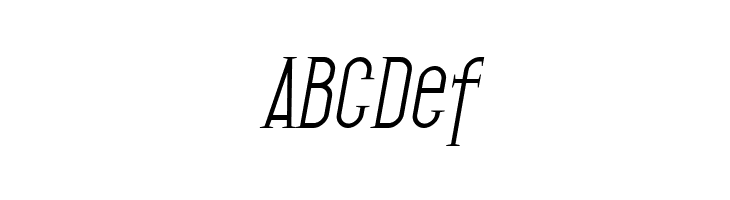SF Gothican Oblique  Free Fonts Download
