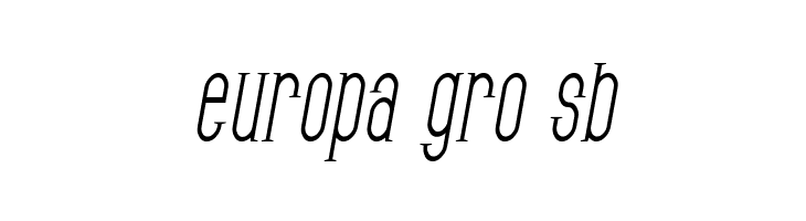 SF Gothican Condensed Oblique  Free Fonts Download