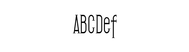 SF Gothican Condensed  Free Fonts Download