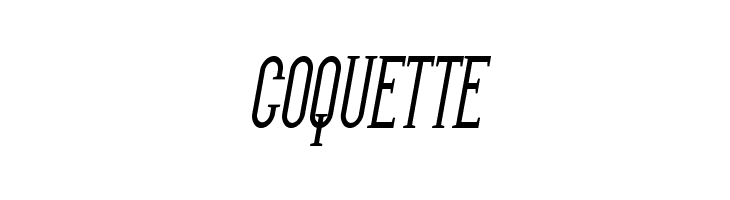 SF Gothican Condensed Bold Oblique  Free Fonts Download