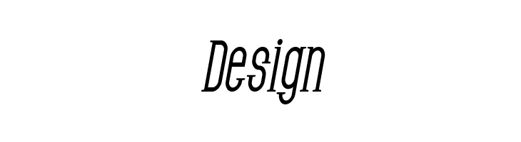 SF Gothican Condensed Bold Oblique  Free Fonts Download