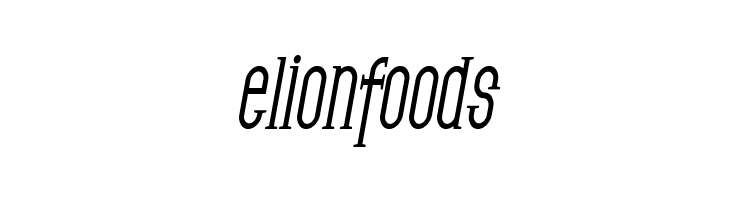 SF Gothican Condensed Bold Oblique  Free Fonts Download