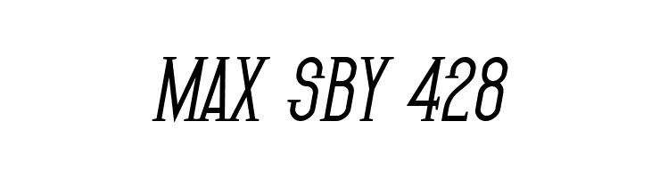 SF Gothican Bold Oblique  Free Fonts Download