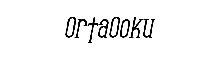SF Gothican Bold Oblique  Free Fonts Download