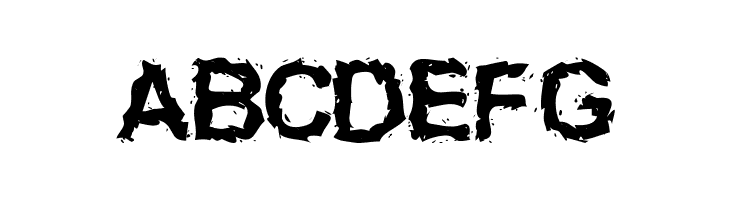 Inked    weird  Free Fonts Download