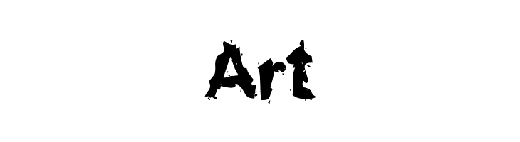 Inked    weird  Free Fonts Download