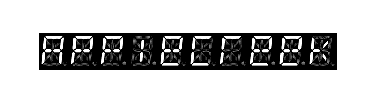 14 Segment LED  Free Fonts Download