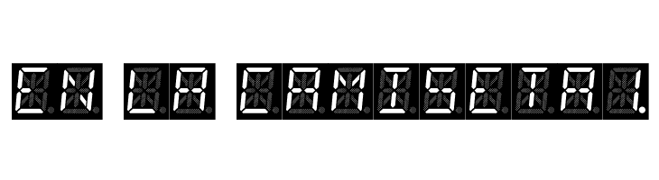 14 Segment LED  Free Fonts Download