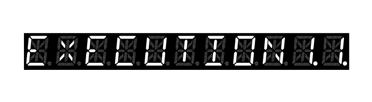 14 Segment LED  Free Fonts Download