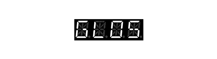 14 Segment LED  Free Fonts Download