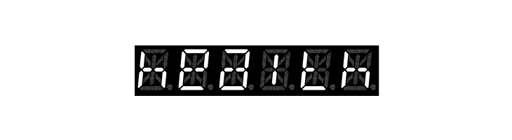 14 Segment LED  Free Fonts Download