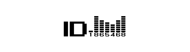 395 equalizer 2  Free Fonts Download