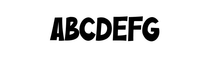 Bazinga!  Free Fonts Download