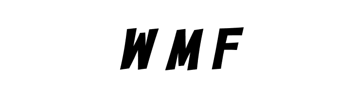 Bazinga! Italic  Free Fonts Download