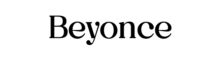 Beyonce Vintage Glamour Regular Font