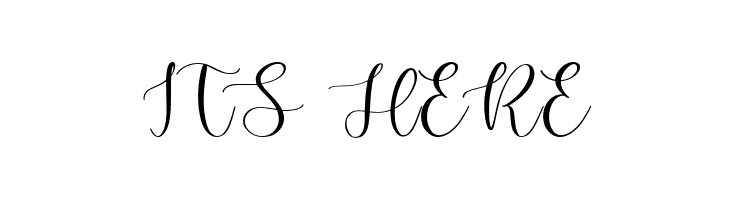 Perfect Garden  Free Fonts Download