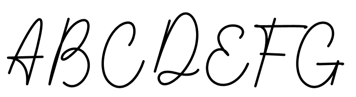 Wathanda Signature Line  Free Fonts Download