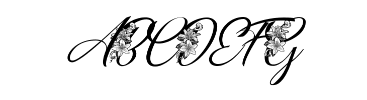 GERALDINE PERSONAL USE Italic  Free Fonts Download