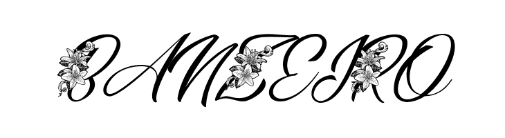 GERALDINE PERSONAL USE Italic  Free Fonts Download