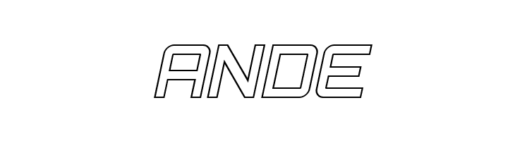 SF Chaerilidae Outline Oblique  Free Fonts Download