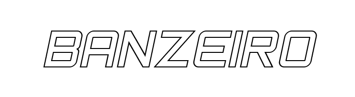 SF Chaerilidae Outline Oblique  Free Fonts Download