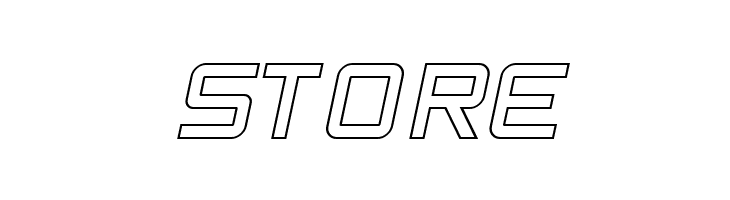 SF Chaerilidae Outline Oblique  Free Fonts Download