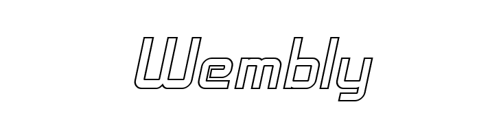 SF Chaerilidae Outline Oblique  Free Fonts Download