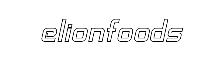 SF Chaerilidae Outline Oblique  Free Fonts Download