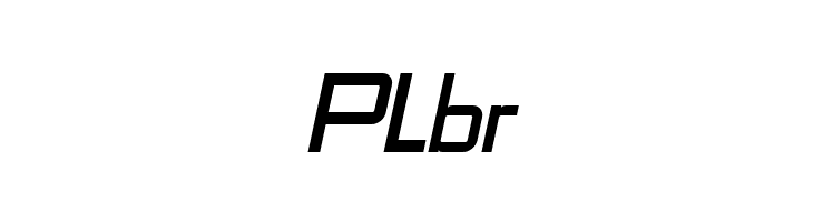 SF Chaerilidae Oblique  Free Fonts Download