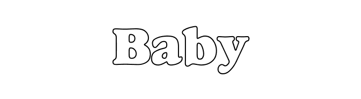 Alfredo Heavy Hollow  Free Fonts Download