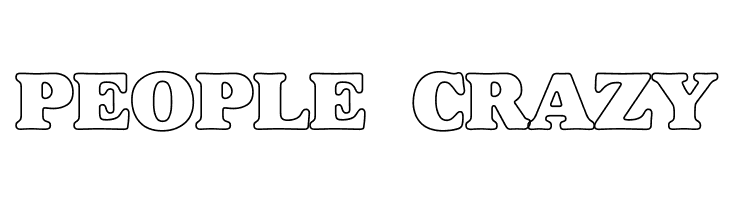 Alfredo Heavy Hollow  Free Fonts Download