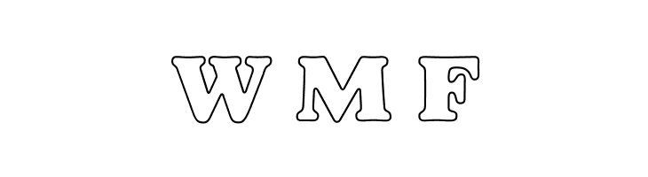 Alfredo Heavy Hollow  Free Fonts Download