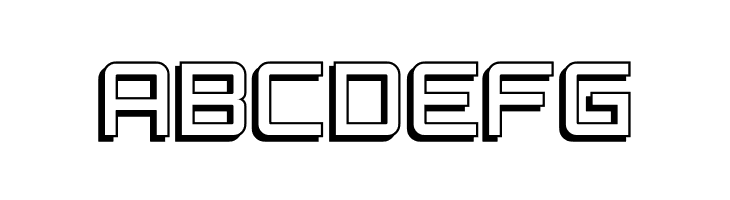 SF Chaerilidae Shaded  Free Fonts Download