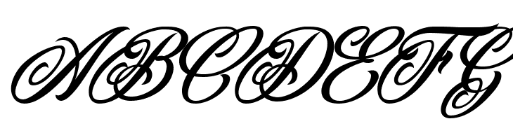 CADILLAC PERSONAL USE Italic  Free Fonts Download