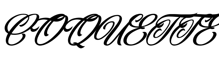 CADILLAC PERSONAL USE Italic  Free Fonts Download