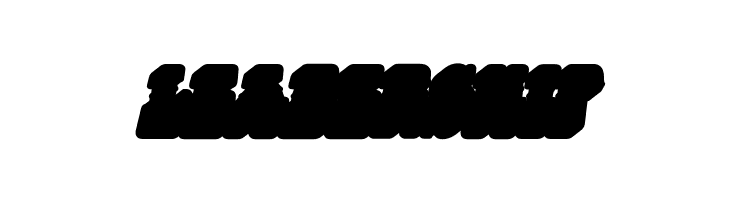 HIPPIES EXTRA ITALIC PERSONAL USE Bold Italic  Free Fonts Download